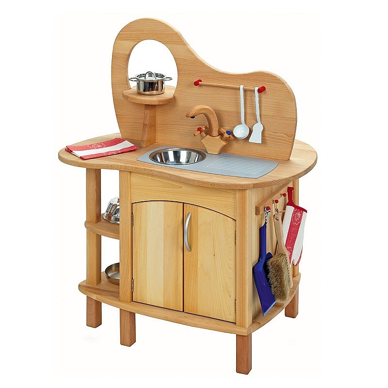 Cocinita de Madera Waldorf a dos lados - Aúpa Organics