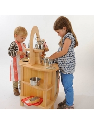 Cocinita de Madera Waldorf a dos lados - Aúpa Organics