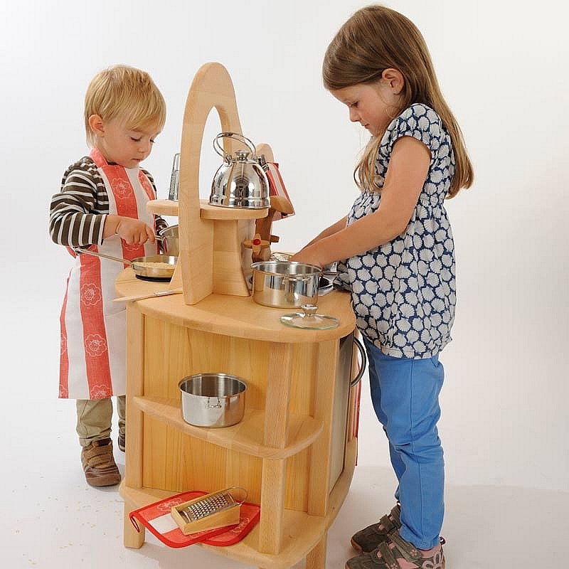 Cocinita de Madera Waldorf a dos lados - Aúpa Organics