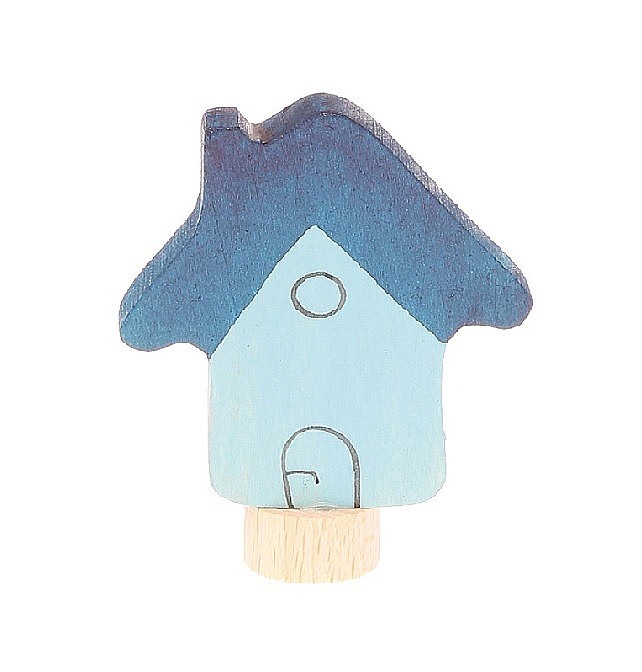 Casa Azul Figura para el Anillo de Celebraciones - Grimm's Juego GR_03570