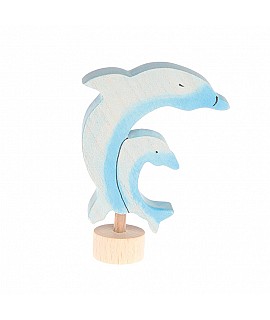 Dos Delfines Figura para el Anillo de Celebraciones - Grimm's Juego GR_04040