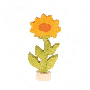 Flor de Caléndula Figura para el Anillo de Cumpleaños Grimm's - Aúpa Organics