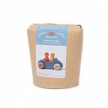 Coche de Madera con 2 Conductores