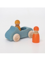 Coche de Madera con 2 Conductores