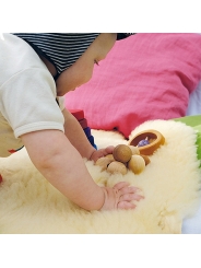 Pulsera de Bolas de Madera Natural