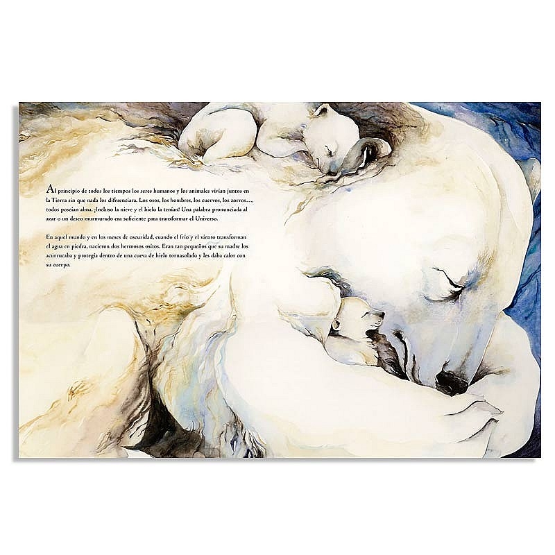 El Oso blanco - Jackie Morris - Aúpa Organics