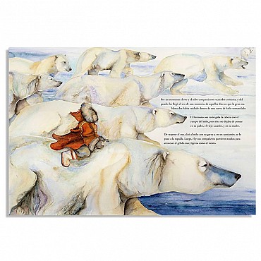 El Oso blanco - Jackie Morris - Aúpa Organics