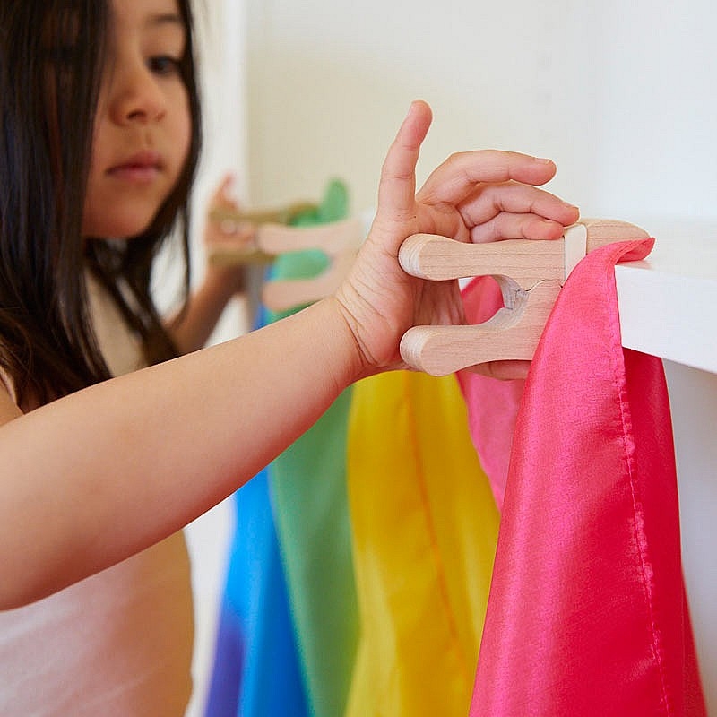 Tela de Seda Mediana Arco Iris - Sarah's Silks