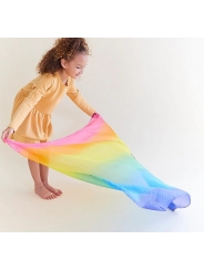Tela de Seda Mediana Arco Iris - Sarah's Silks
