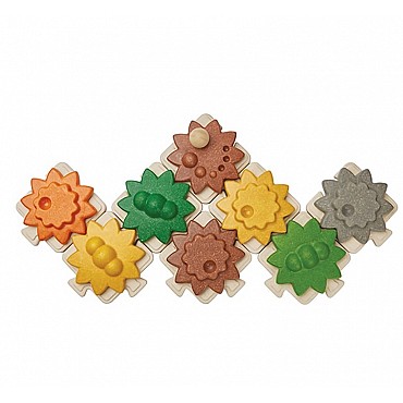 Engranajes y Rompecabezas de Plan Toys - Aúpa Organics