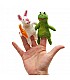 Marionetas de dedo de Fieltro - Rana y Conejo Juego PPT_PP499