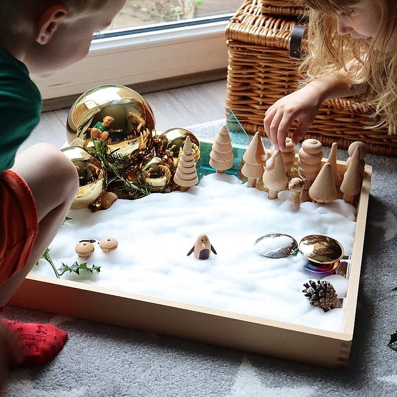 Pack de 10 animales de Madera - Aúpa Organics