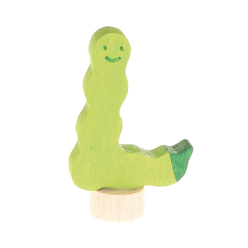 Gusano Figura para el Anillo de Cumpleaños Grimm's - Aúpa Organics