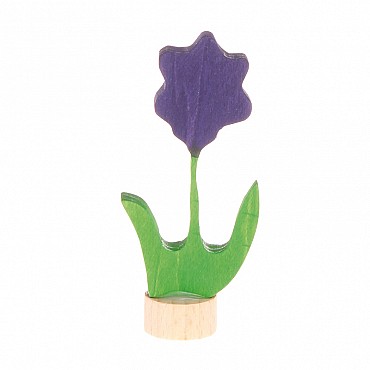 Flor Lila Figura para el Anillo de Cumpleaños Grimm's - Aúpa Organics