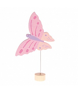Mariposa Rosa Figura para el Anillo de Celebraciones - Grimm's Juego GR_04240
