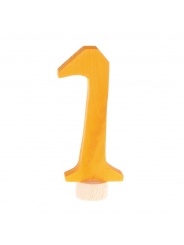 Número 1 Antroposófico Figura Anillo de Cumpleaños Grimm's - Aúpa Organics