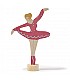 Bailarina Ruby Red Figura para el Anillo de Celebraciones - Grimm's Juego GR_03324