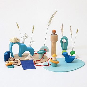 Mini Mundo "Junto al agua" Grimm's - Aúpa Organics