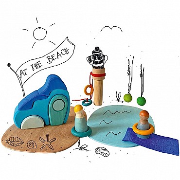 Mini Mundo "Junto al agua" Grimm's - Aúpa Organics