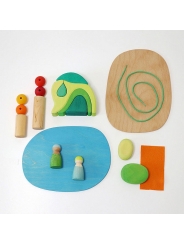 Mini Mundo "En el bosque" Grimm's - Aúpa Organics