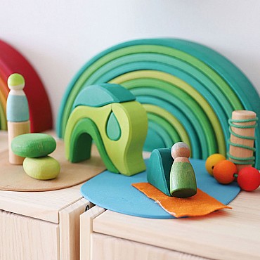 Mini Mundo "En el bosque" Grimm's - Aúpa Organics