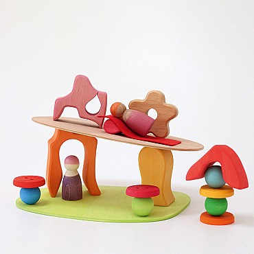 Mini Mundo "Junto al prado" Grimm's - Aúpa Organics