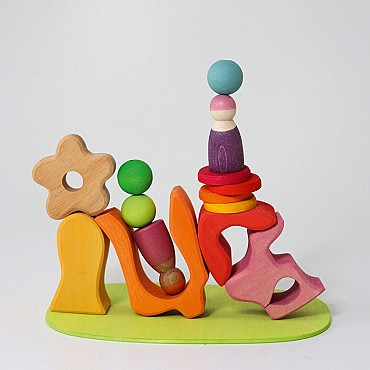 Mini Mundo "Junto al prado" Grimm's - Aúpa Organics