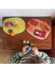 Mini Mundo "Junto al prado" Grimm's - Aúpa Organics