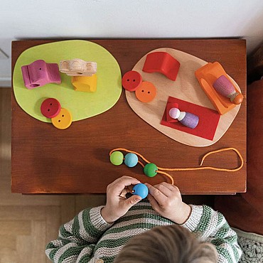 Mini Mundo "Junto al prado" Grimm's - Aúpa Organics