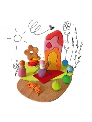 Mini Mundo "Junto al prado" Grimm's - Aúpa Organics