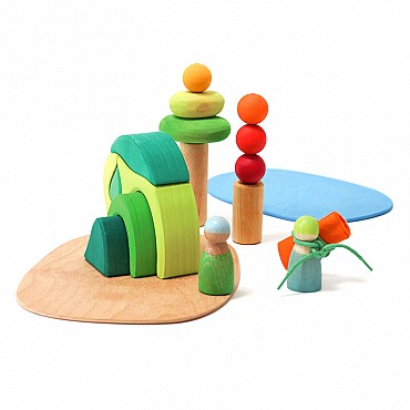 Mini Mundo "En el bosque" Grimm's - Aúpa Organics