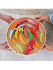 Juego de Construcción Lara de Grimm's - Aúpa Organics