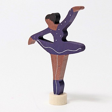 Bailarina Lilac Scent Figura para el Anillo de Cumpleaños Grimm's - Aúpa Organics