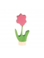Flor Rosa Figura Anillo de Cumpleaños Grimm's - Aúpa Organics