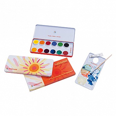 Acuarela Colores Opacos 12 colores Waldorf - Stockmar