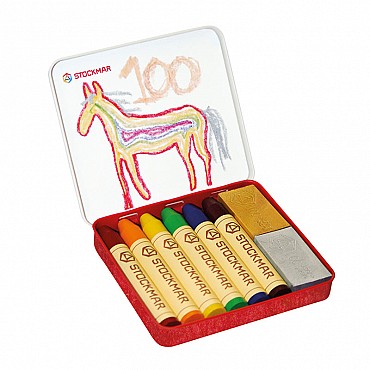 Lápices y Bloques de Cera Waldorf "Edición Limitada Rainbow" - Stockmar