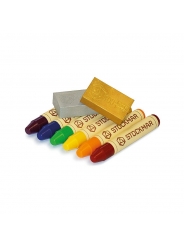 Lápices y Bloques de Cera Waldorf "Edición Limitada Rainbow" - Stockmar
