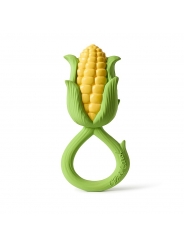 Sonajero de Caucho Natural Corn Maíz Oli&Carol - Aúpa Organics