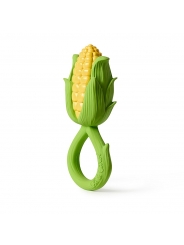 Sonajero de Caucho Natural Corn Maíz Oli&Carol - Aúpa Organics