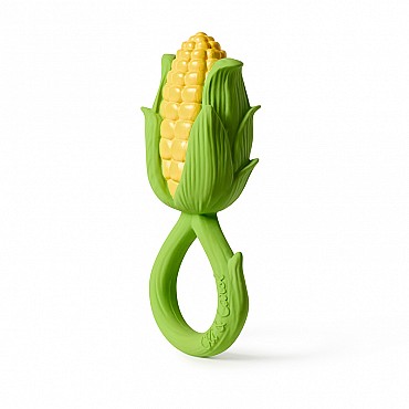 Sonajero de Caucho Natural Corn Maíz Oli&Carol - Aúpa Organics