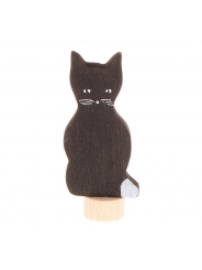 Gato Negro Figura Anillo de Cumpleaños Grimm's - Aúpa Organics