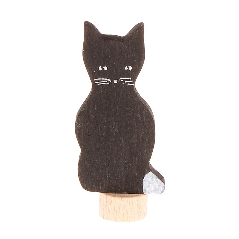 Gato Negro Figura para el Anillo de Celebraciones - Grimm's Juego GR_03940