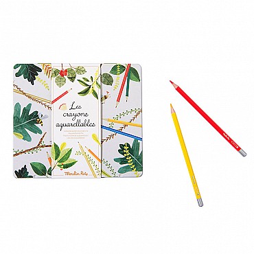 Caja de Lápices Acuarelables de 24 colores Moulin Roty - Aúpa Organics