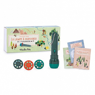 Linterna & Proyector de Historias "El Explorador" Moulin Roty - Aúpa Organics