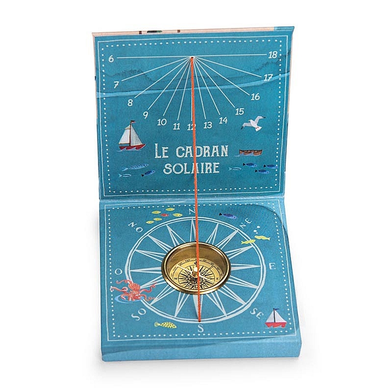 Reloj Solar + Brújula de Moulin Roty - Aúpa Organics