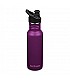 Botella de Acero Inoxidable 532 ml Klean Kanteen Sport Cap - Purple Potion Para Comer KK_1008433