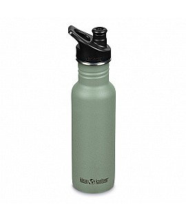 Botella de Acero Inoxidable 532 ml Klean Kanteen Sport Cap - Sea Spray Para Comer KK_1010116
