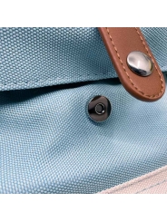 Mochila Azul de Poliéster Reciclado de Smikkels - Aúpa Organics