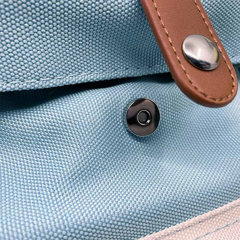 Mochila Azul de Poliéster Reciclado de Smikkels - Aúpa Organics