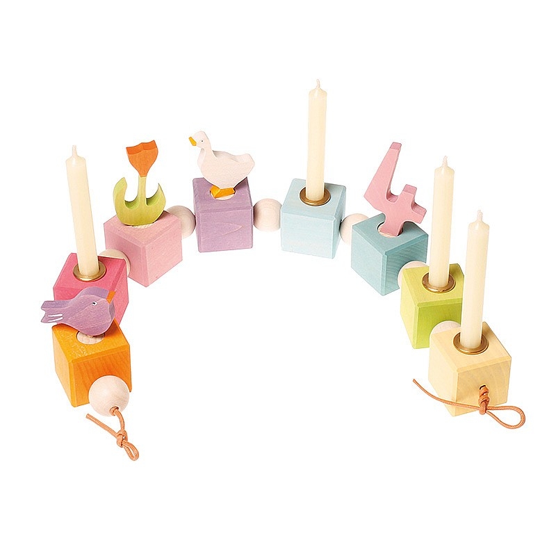 Cubos de Cumpleaños Waldorf de Grimm's - Aúpa Organics